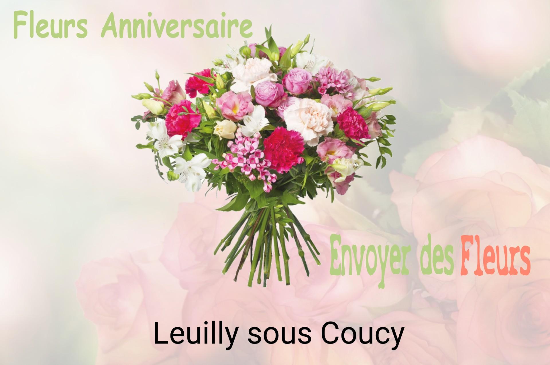Bouquet de fleurs d’anniversaire livré à Leuilly-sous-Coucy