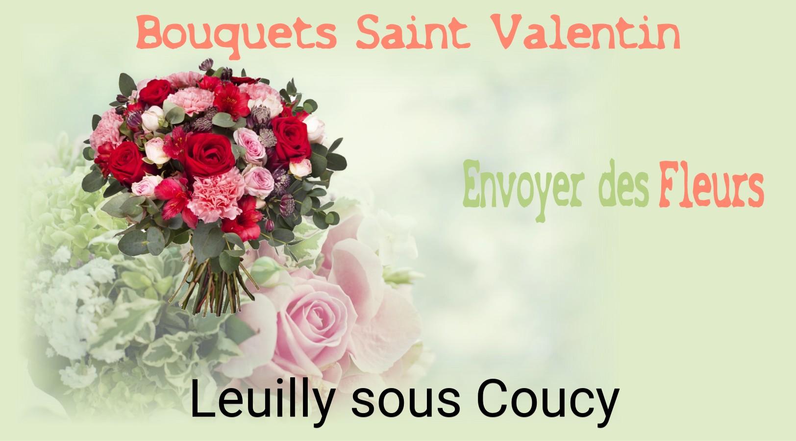 Roses de Saint-Valentin livrées à Leuilly-sous-Coucy